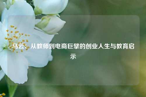 马云:从教师到电商巨擘的创业人生与教育启示